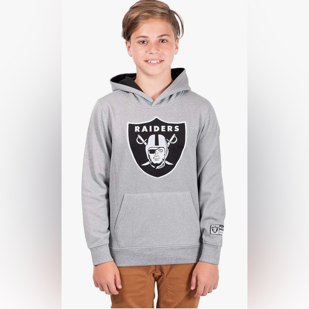 Ultra Game NFL Boys Super Soft Premium Pullover Hoodie Sweatshirt